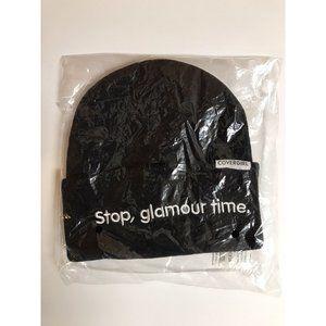 Stop Glamour Time Covergirl Makeup Black Beanie New Fashion